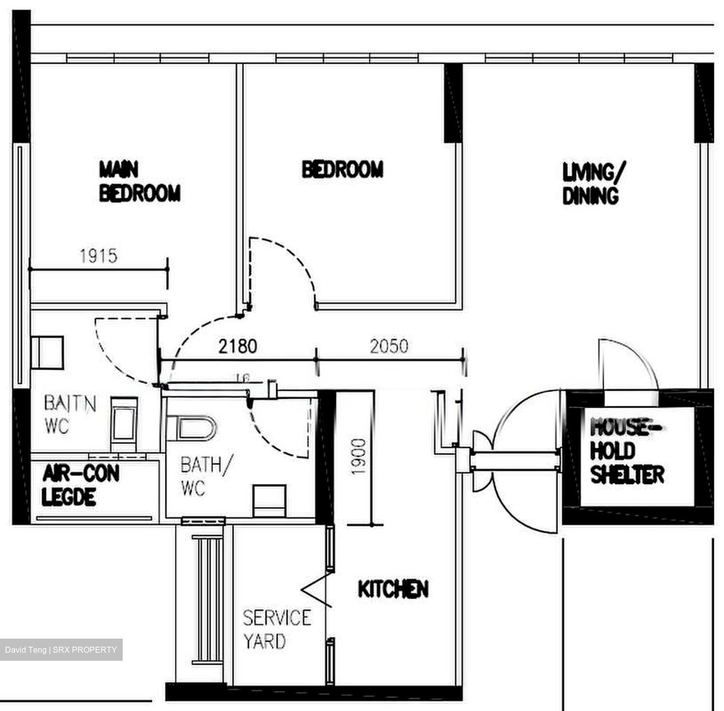 Blk 606C Tampines Greenridges (Tampines), HDB 3 Rooms #574466481